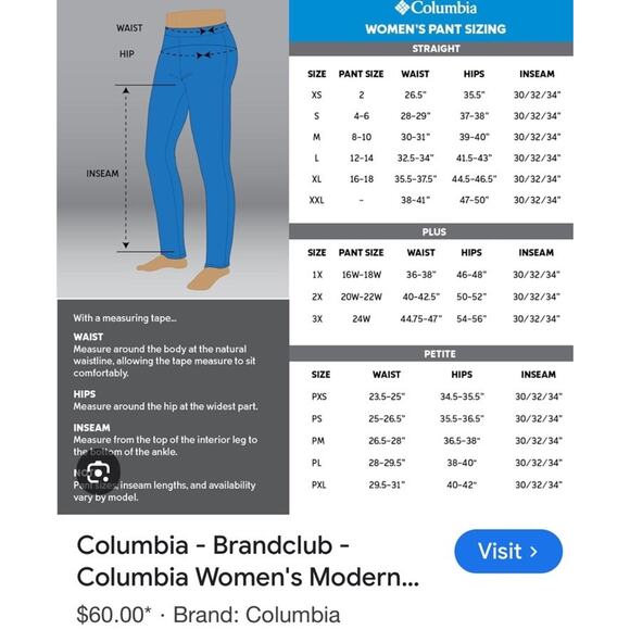 Columbia Convertible Pants Size S Omni-Shield Active Hiking Zip Women's - Picture 6 of 12